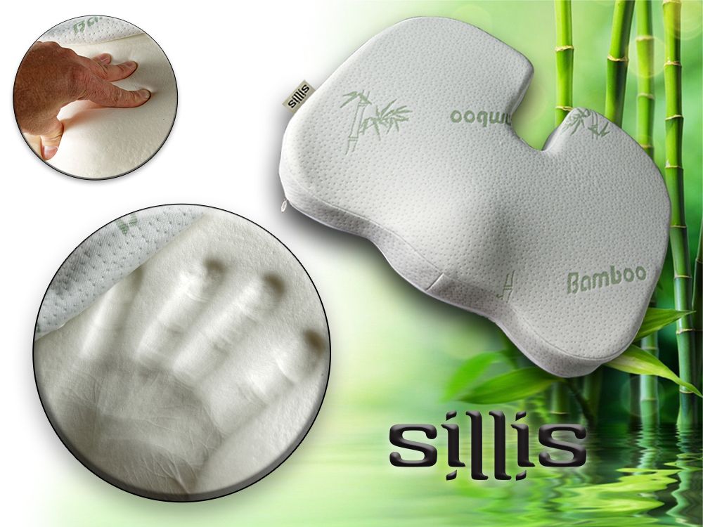 Sillis Memory Foam Orthopedic Seat Cushion